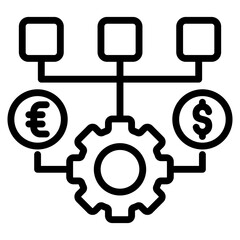 Resource Allocation Icon