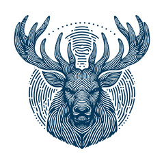 elk vector illustration