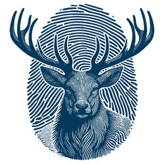 elk vector illustration