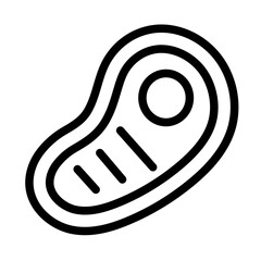 steak line icon