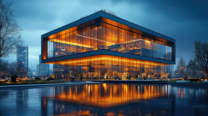 Fototapeta premium modern office building