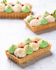 Fresh Cakes in Kitchen