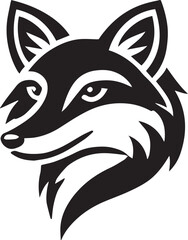 Obraz premium wolf head tattoo, wolf head logo, wolf head silhouette vector black and white