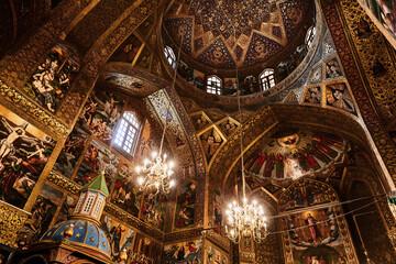 Obraz premium Vank cathedral in Isfahan city, Iran
