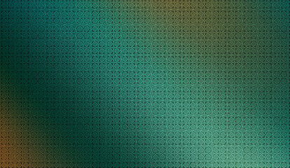 Sophisticated Geometric Mosaic Pattern in Teal Gradient: An intricate design with a textured surface, blending traditional and modern aesthetics for captivating visual impact