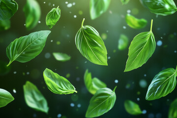 green leaves background