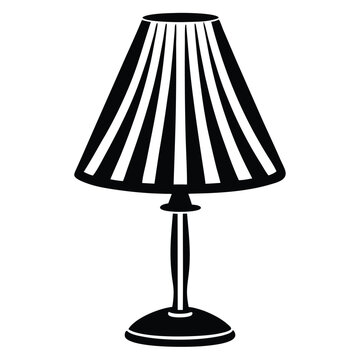 recommend clip art: Black desk lamp isolated on white street lamps collection Old street lamp black silhouette, city vintage 