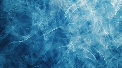 Obraz premium This blue smoky texture adds a bold touch to designs, perfect for artistic projects and modern visual expressions.