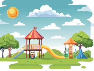 playground in the park