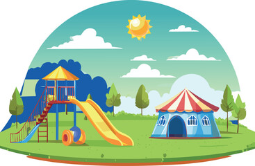 camping in the mountains