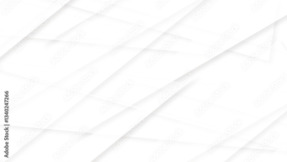 Poster abstract white background featuring a minimalist geometric texture with clean lines, abstract backgr