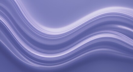 Fototapeta premium Abstract Periwinkle and Light Purple Wavy Background