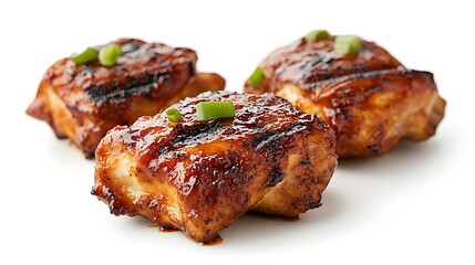Perfectly Grilled BBQ Chicken with Thick Honey Glaze