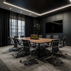 Fototapeta premium meeting room design