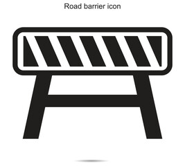  Road barrier icon