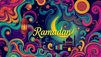 Obraz premium abstract colorful background with circles