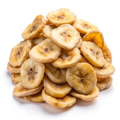 dried figs on white background