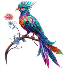 Fototapeta premium blue and yellow macaw