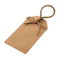 Rustic Kraft Paper Price Tag for Versatile Retail Use | Blank Brown Label for DIY Gift Wrapping and Crafting
