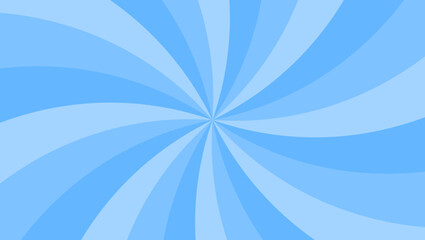 シンプルな曲線のサンバーストの背景、スターバースト、光線、集中線