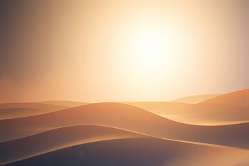 Obraz premium sunset in the desert