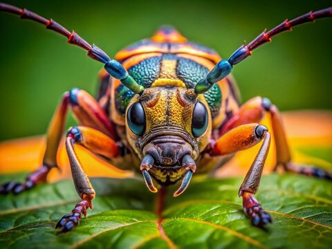Macro Photography: Longhorn Beetle (Plagionotus arcuatus) in Czech Republic