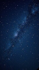 Obraz premium Dense starry sky with twinkling celestial bodies against a deep dark background, heavenly, twinkling stars