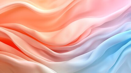 Obraz premium Textured fabric backgrounds abstract gradients for a calming artistic experience