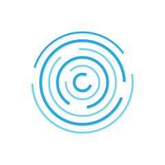 Circle dotted Abstract round halftone circle frames