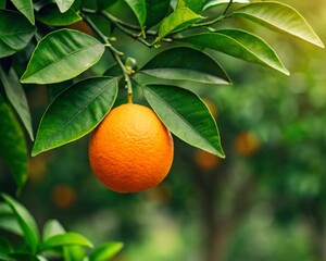 orange tree with fruits