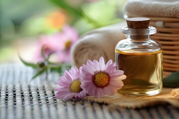 Beauty Products, Cosmetics, Oil, Mock-up Products, Generative AI