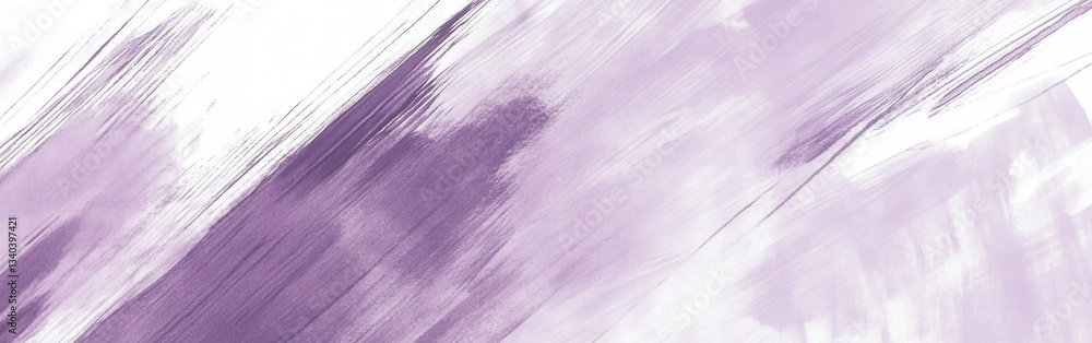 Poster soft pencil strokes create a dreamy lavender abstract design with gentle washes of color