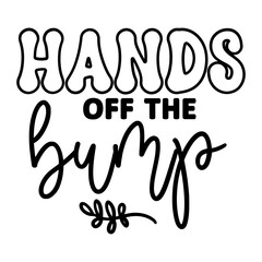 Hands Off The Bump SVG 