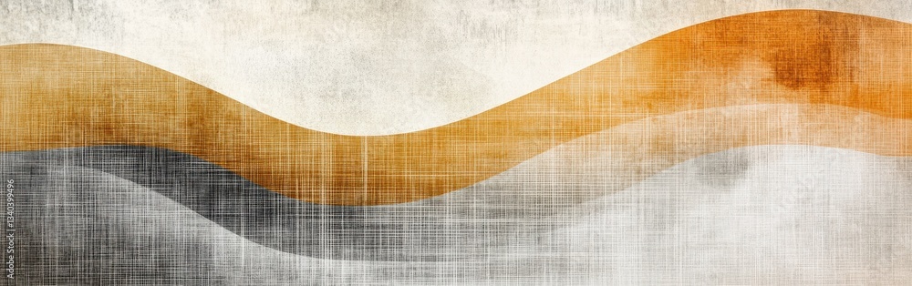 Poster minimalist background with soft pencil strokes in muted colors creating a serene atmosphere for crea