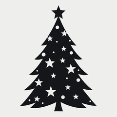 christmas tree vector