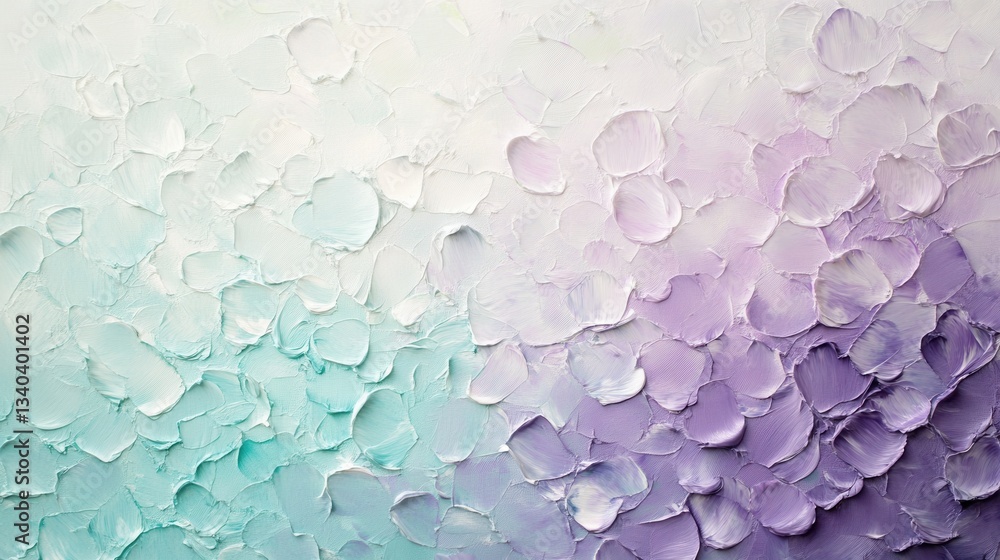 Poster elegant gradient fill featuring a textured transition in soft hues of green to lavender