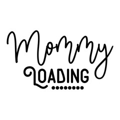 Mommy Loading SVG 