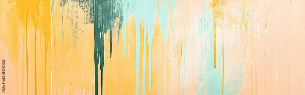 Fototapete abstract composition of pencil strokes in vibrant hues with dynamic textures reflecting creativity a