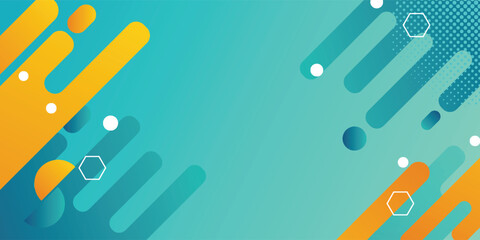 Memphis polygonal geometric background, abstract background, vector illustration