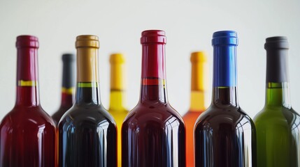 Colorful Collection of Bottled Drinks