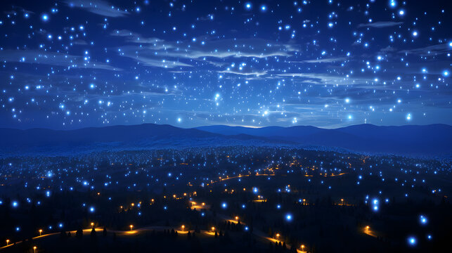 A beautiful night sky filled with stars capturing the essence of tess observations and the fascinating exploration of the universe.