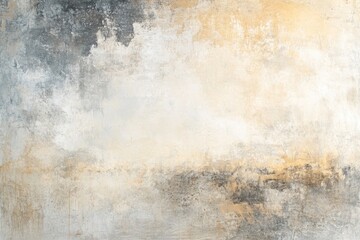 Abstract textured backdrop with muted color variations.  A blend of gray, beige, and white tones create a weathered, aged look