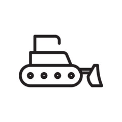 Bulldozer Icon