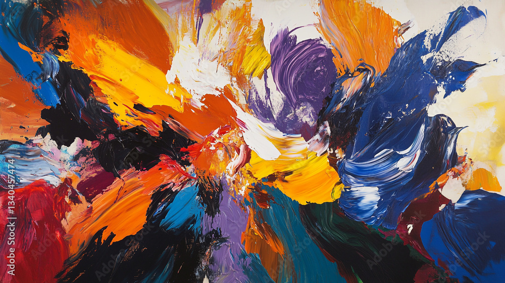 Poster neon-colored liquid mixing, creating a mesmerizing effect, vibrant hues and playful splashes of liqu