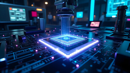 Cyber Genesis: The AI Awakening