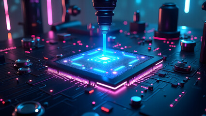 Cyber Genesis: The AI Awakening