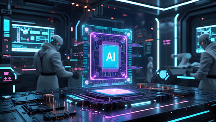 Cyber Genesis: The AI Awakening