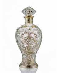 Ornate Glass Perfume Bottle