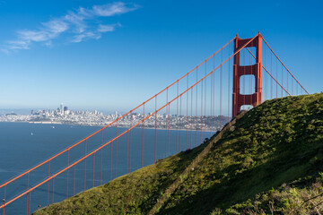 Golden Gate Bridge, San Francisco, California, USA. 