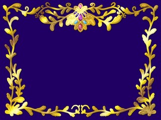 ゴージャスなフレーム　H-2